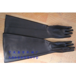 XZ-65噴砂手套，光面橡膠手套，噴砂專用手套