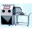 XZ-9080F推車轉(zhuǎn)盤噴砂機(jī)，轉(zhuǎn)盤式噴砂機(jī)，手動(dòng)噴砂機(jī)