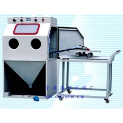 XZ-9080F推車轉(zhuǎn)盤噴砂機，轉(zhuǎn)盤式噴砂機，手動噴砂機